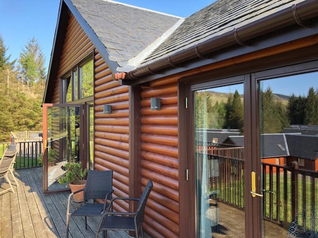 Lochside Lodge Glengoulandie Экстерьер фото